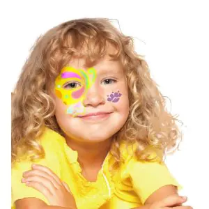 Avenir Face Painting Kit With Butterfly Stencils