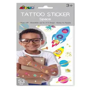 Avenir Tattoo Sticker - Space