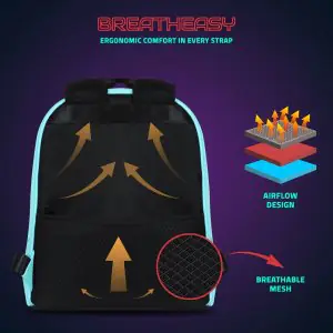 Hookaba Bold Bling LED Bag Blue