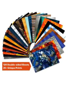 Skillmatics Clever Prints Construction Paper Outer Space (120 Sheets)