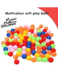 Itoys Pool Balls Pack of 50 - Multi Colour