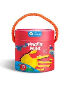 Jar Melo Washable Finger Paint 10 Colors Set