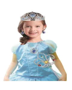 Open Ended Premium Costume Role Play Blue Princess