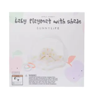 Sunny Life Baby Playmat With Shade Apple Sorbet Multi S41PMSAJ