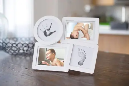 Pearhead Babyprints Collage Frame White 74009