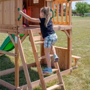 Backyard Discovery Montpelier Cedar Wood Swing Set