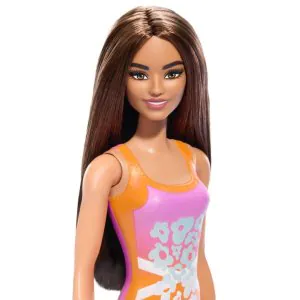 Mattel Barbie Beach Doll Orange
