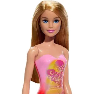 Mattel Barbie Beach Doll Pink HPV19