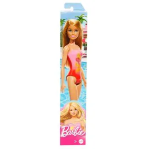 Mattel Barbie Beach Doll Pink HPV19