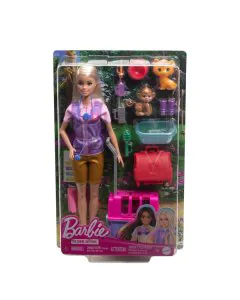 Mattel Barbie Careers Doll & Accessories, Animal Rescue & Recovery Playset HRG50