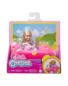 Mattel Barbie Chelsea Doll & Toy Car Set With Bear HXN05