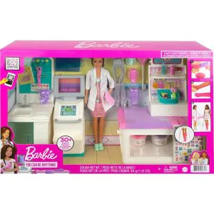 Barbie Fast Cast Clinic Doll & Playset GTN61