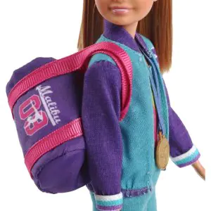 Barbie Team Stacie Doll And Gymnastics Playset GBK59