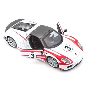 Bburago 1:24 918 Spyder Racing Porsche 18-98009