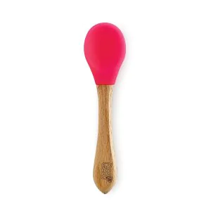 Bee Baby Nurture Bambu Wooden and Silicone Baby Feeding Spoons