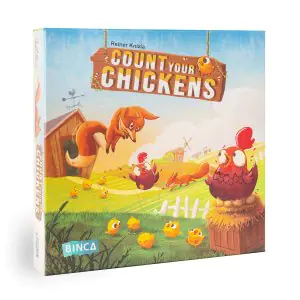 Binca Board Game Count Your Chickens