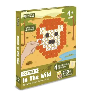 Binca Dotties Dot Art Activity Kit In The Wild