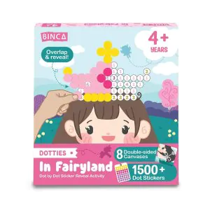 Binca Dotties In Fairyland Dot Art Kit