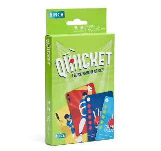 Binca Qwicket A Quick Game Of Cricket Card Game