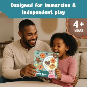 Binca Stickies Cookie Cafe Sticker and Pretend Play Activity