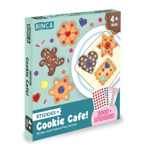 Binca Stickies Cookie Cafe Sticker and Pretend Play Activity