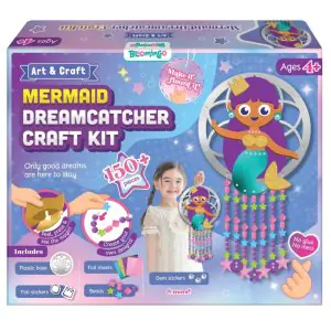 Bloomingo Art & Craft Kit Mermaid Dreamcatcher DIY