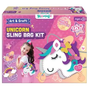 Bloomingo Art & Craft Kit Unicorn Sling Bag