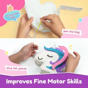 Bloomingo Art & Craft Kit Unicorn Sling Bag