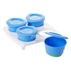 Tommee Tippee 4 Pop Up Pots and Tray Frozen Food Pops