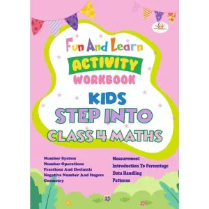 Book Cob Fun and Learn Activity Work Book Step Into Class 4 Maths