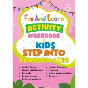 Book Cob Fun and Learn Activity Work Book Step Into Class 5 Maths
