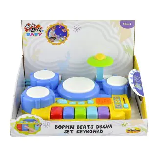 Winfun Boppin' Beats Drum Set Keyboard