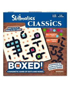 Skillmatics Classics Boxed A Magnetic Game of Dots & Boxes