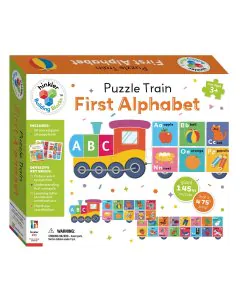 Hinkler Building Blocks Puzzle Train First Alphabet