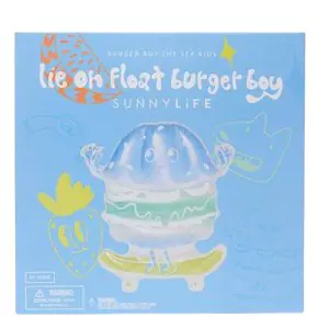 Sunny Life Burger Boy Kids Lie-On Float S41MLFSE