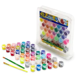 Crayola Kids Washable Paint Set, 42 Count