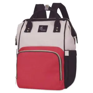 R for Rabbit Caramello Diaper Bag Red Cream DBCMRC1