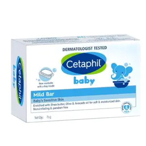 Cetaphil Baby Mild Bar 75gm, Kids Soap