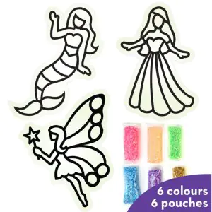 Imagi Make DIY Clay Stickers Princess