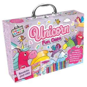 Bookoli Colour and Carry Unicorn Fun Case