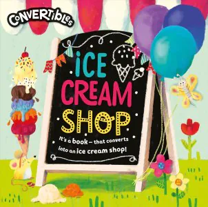 Miles Kelly Convertible Ice Cream Shop