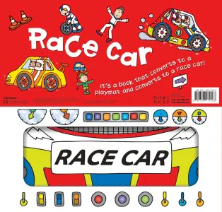Miles Kelly Convertible Race Car