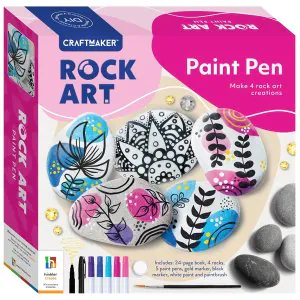 Hinkler Craft Maker Paint Pen Rock Art Kit