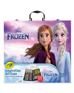 Crayola Disney Frozen Inspiration Art Case Coloring Set (125 Pieces)