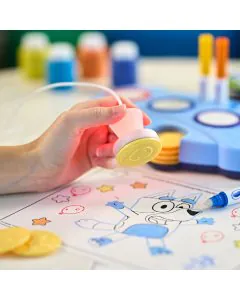 Crayola Magic Light Up Bluey Stamper