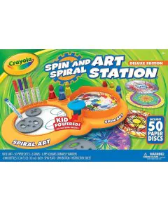 Crayola Spin & Spiral Art Station Deluxe