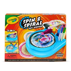 Crayola Spin & Spiral Art Station Set