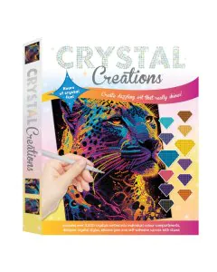 Curious Universe Crystal Creations Neon Leopard