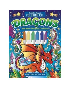 Page Publication Dragons Creative Pages Coloring Kit
