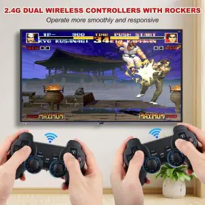 TF DWH Wireless Video Games Black